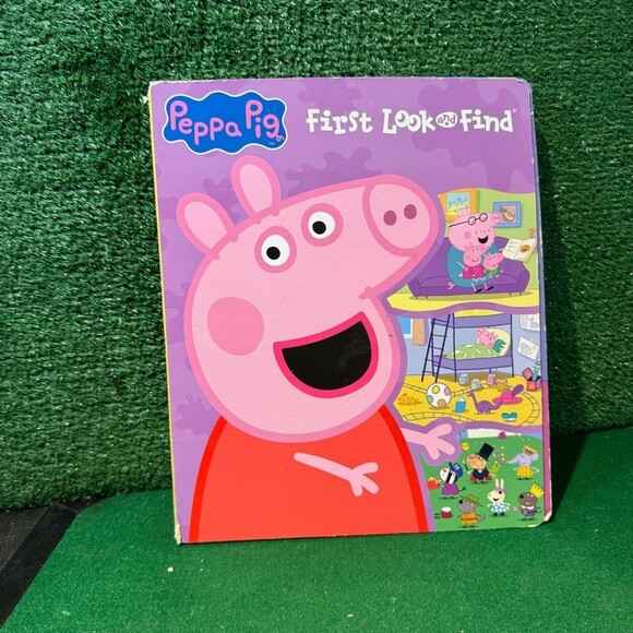 Other - Peppa Pig First Look and Find Book - Pink and Red